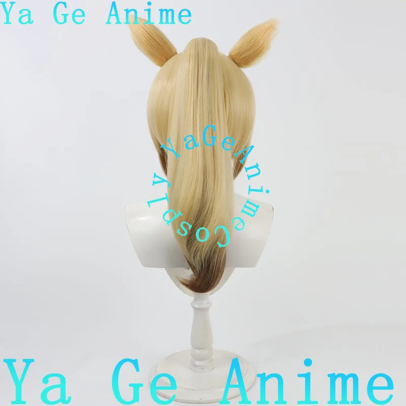 Ya Ge Anime Cosplay Perücke Uma Musume Do Wonder Cosplay Perücke Pferdeschwanz Ohren Schwanz Pferderennen Mädchen Spiel Realität Show Charakter Perücke