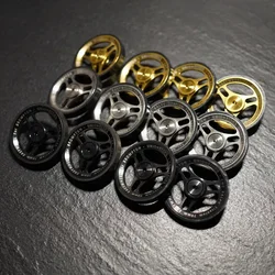 UnionJack For Brompton Folding Bicycle CNC Titanium Alloy70mm Easy Wheel 104g