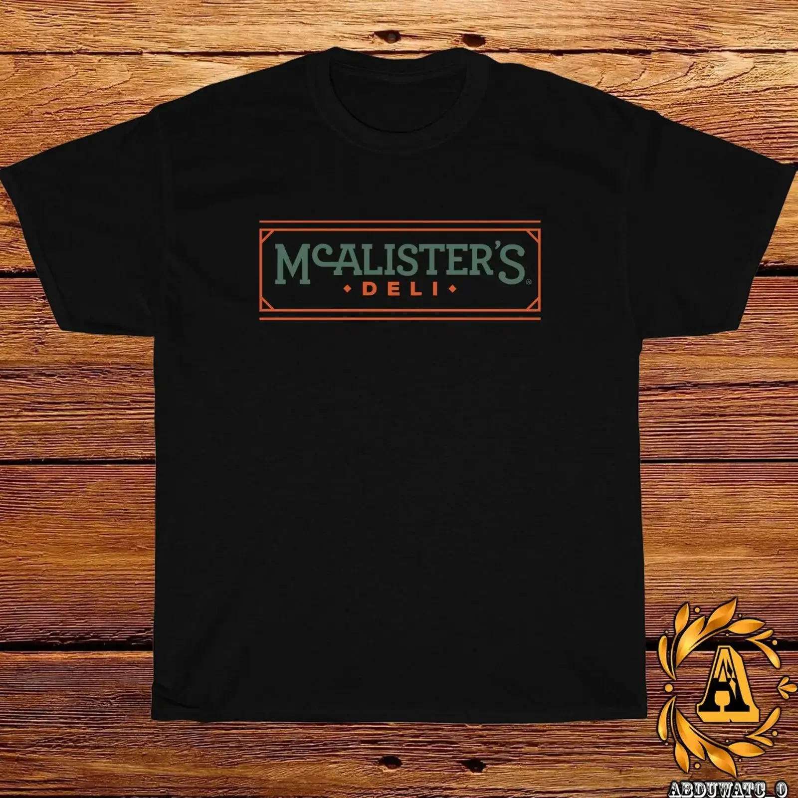 McAlister's Deli Restaurant Logo Black Sport Grey White Navy Red T Shirt S 5XL vintage Washed streetwear Breathable Stretched