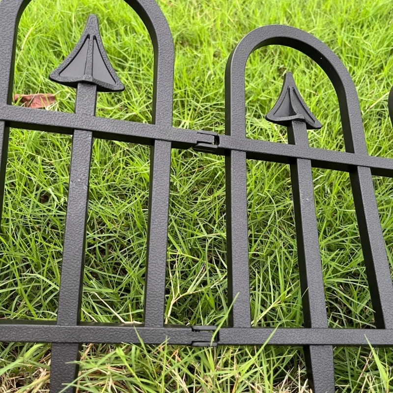 5 pçs cerca jardim cerca barreira animal cerca barreira jardim cerca para cães painéis cerca metal para jardim