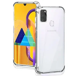 For Samsung Galaxy M30s Case silicone soft shockproof transparent Back Cover For GalaxyM30S Clear Phone Cases Funda Coque Covers
