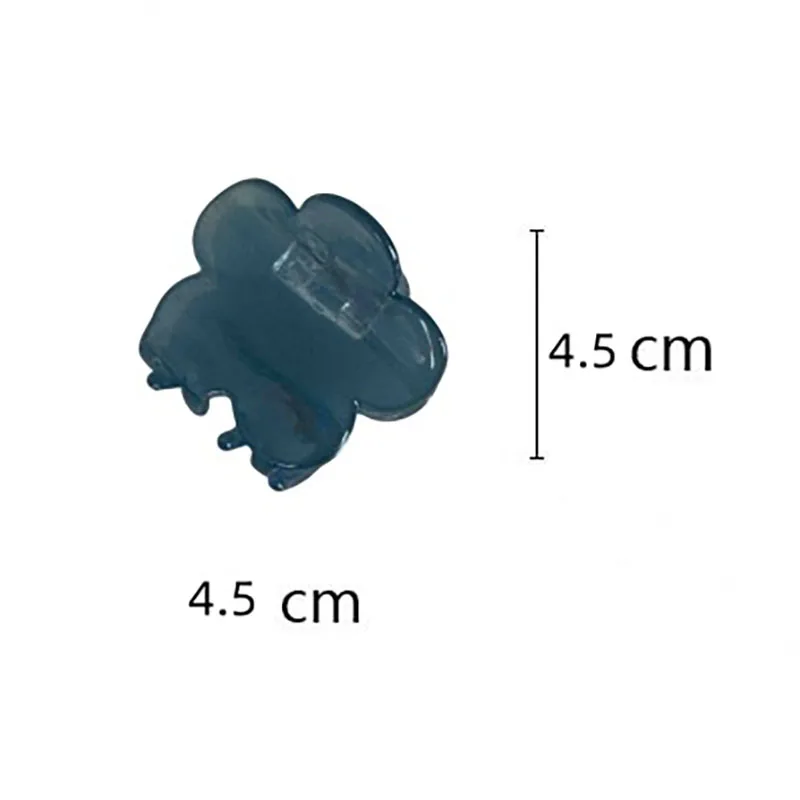 مخالب شعر صغيرة بزهور للنساء ، مشابك جانبية للفتيات ، نسخة رائعة صغيرة ، ملصق ذهبي ، لون حلوى الأسيتات ، إكسسوارات لطيفة ، صوفي