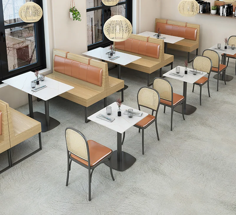 New modern minimalist design furniture set Direct factory Commercial restaurant furniture Cafe Bar Apartment use wholesale