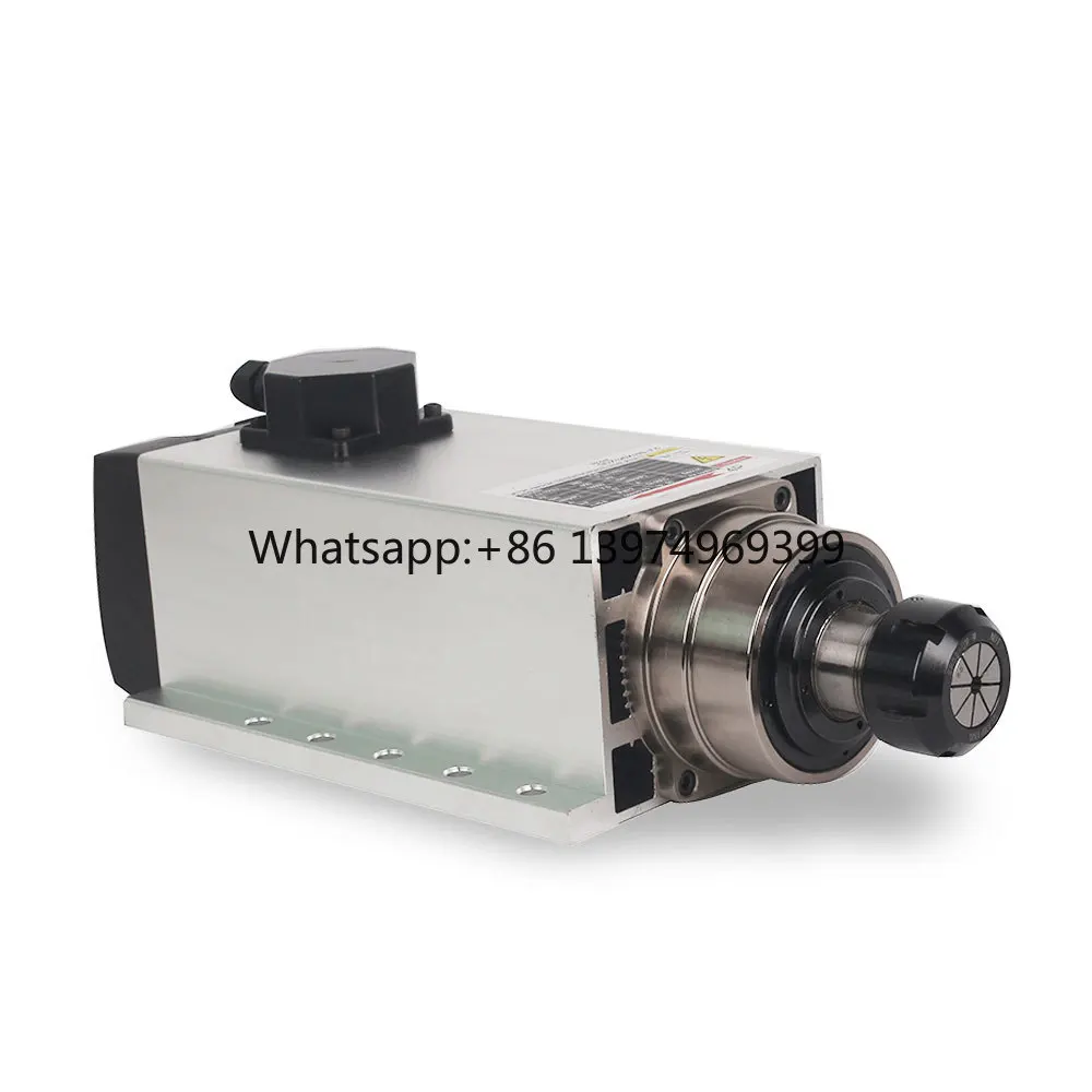 GDZ80x73-1.5kw 24000 Rpm 400HZ 220v  Er11 1.5kw air Cooled Spindle Motor