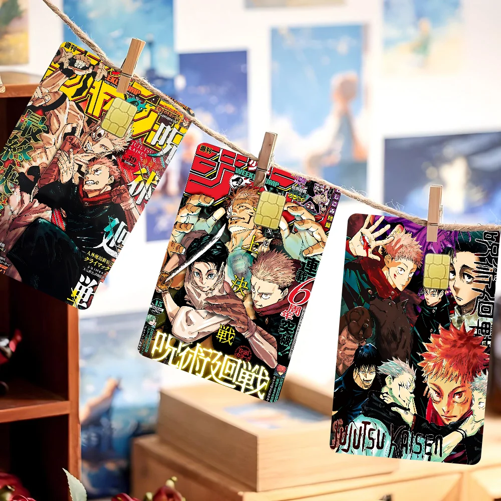 

Choso Jujutsu Kaisen Anime Anime Young Creidt Card Debit Card Sticker Film Case Front Tape For Small Big Chip No Chip