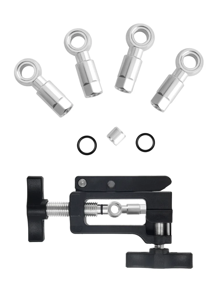 AliExpress riderace Bicycle Hydraulic Brake Banjo Fitting Stainless Steel Bike Hydraulic Cable End Connector Banjo Set Cycling Oil Needle Olive Head
