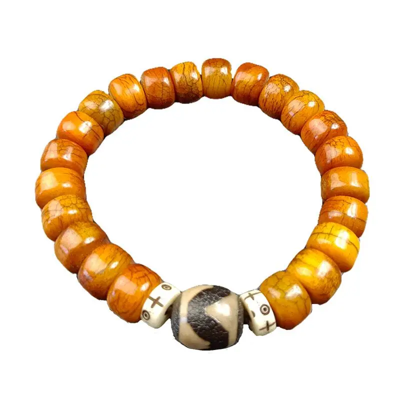 UMQ New Yak Bone Bracelet Tibetan Tibet Beads Fidelity Camel Bone Bracelet Fortune Fortune Ornament