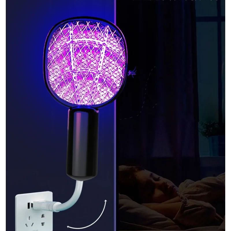 1 unidad de Mini interfaz USB de 18cm para coche, repelente de mosquitos para la familia al aire libre, matamoscas, luz multifuncional, atracción de mosquitos inducida