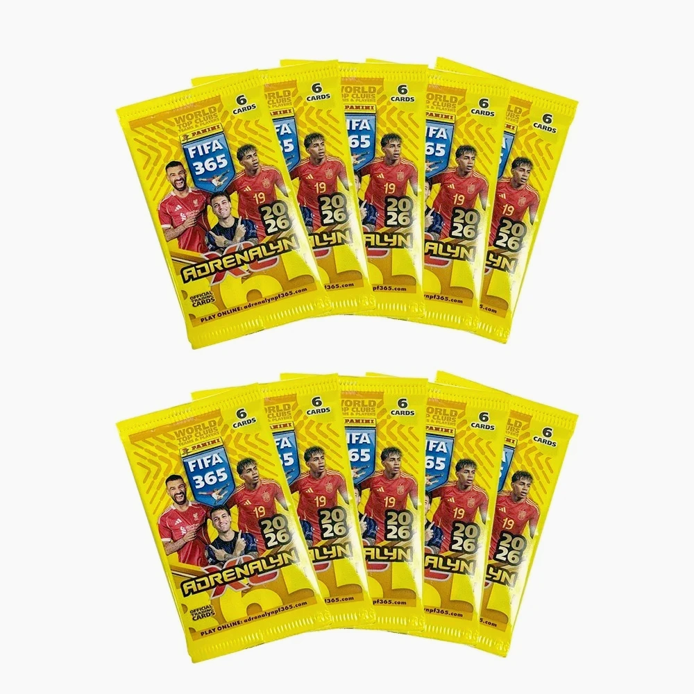 2026 Exclusieve Collectie Voetbalkaarten Limited Edition FIFA 365 Trading Card met Sterrenspelers Panini Adrenalyn XL Voetbal Cadeau