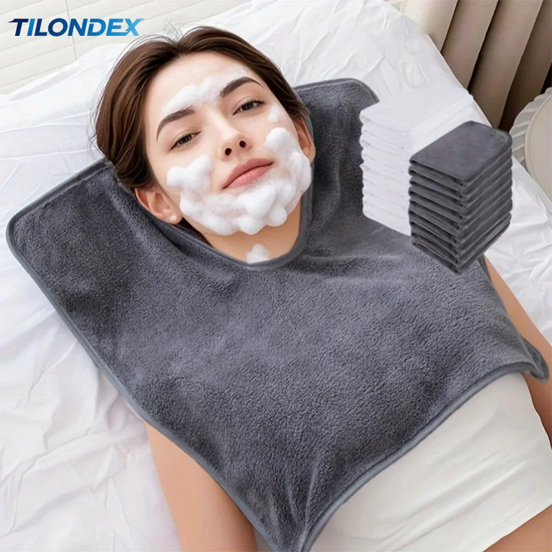 TILONDEX Spa Grade U-Shaped Face Towel Beautician Special Soft Massage And Skincare Tool