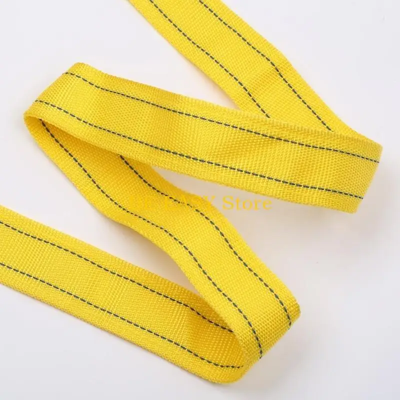 E28F TOW Strap Racing Auto Winch Rope Recovery Recuperación Correa cable Cinturón 400 5ton