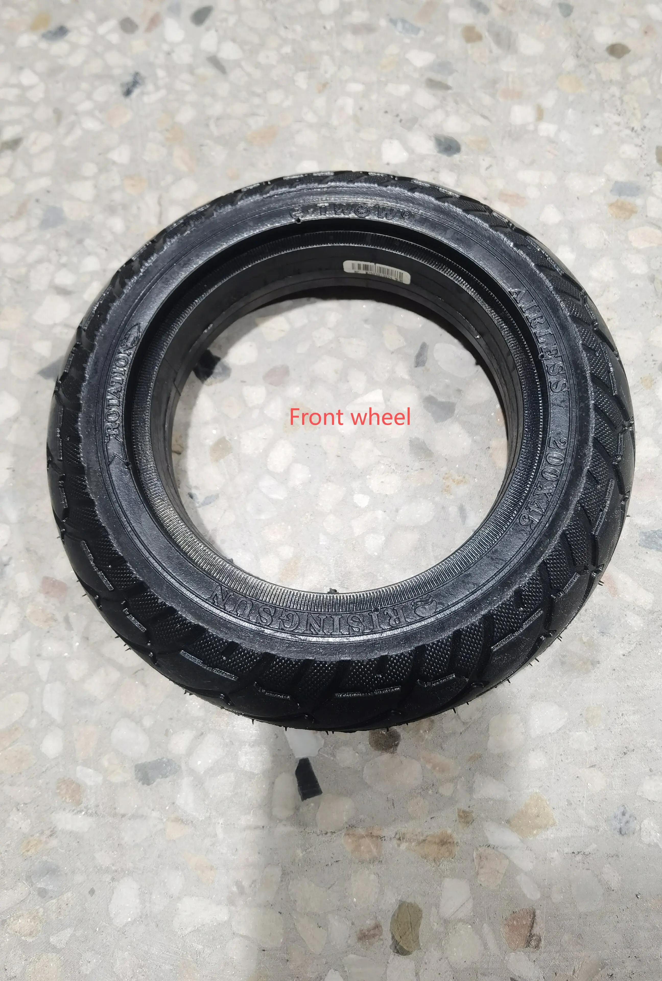 E-Twow Electric Scooter Front And Rear Tyres Spare Parts Set 8 Inches Rubber Wheels for Scooter Maintenance