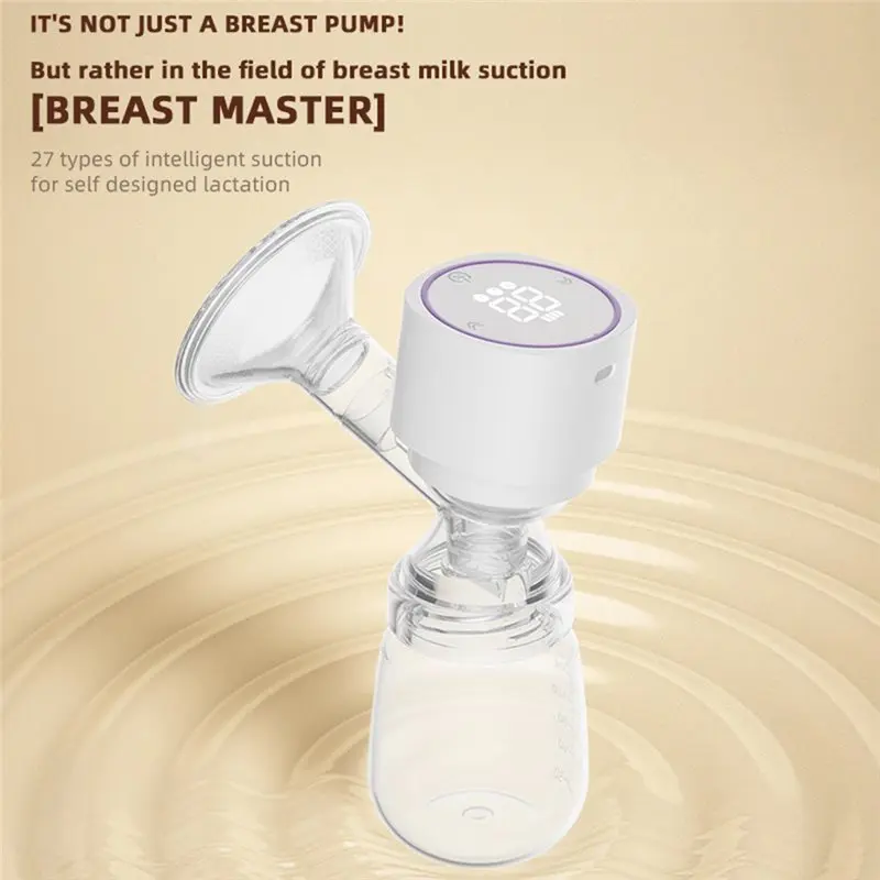 Excellent-2-IN-1 Breast Pump Integrated Suction Breast Pump Milk Postpartum Breastpump