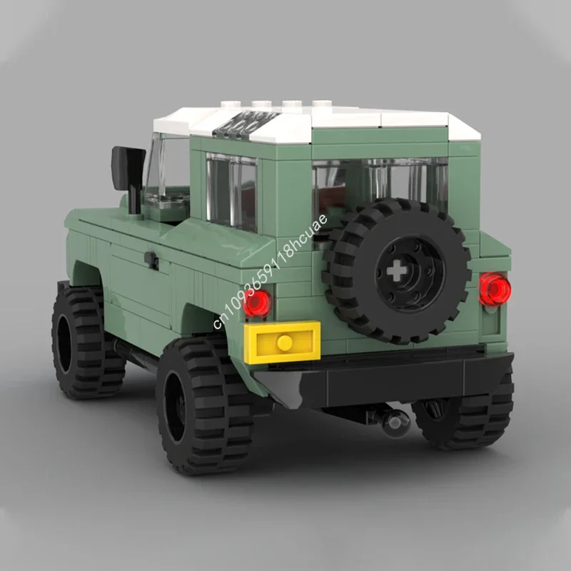 

481pcs MOC Land Roverss Classic Defender 90 City Champion Supercar Building Blocks Christmas Birthday Idea Toys Gift