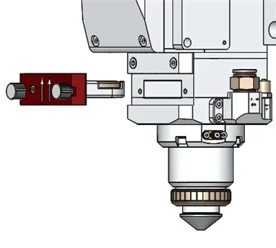 Ospri Autofokus Flachbett-Laserschneidkopf LC40 PLUS für 3 kW Faserlaserschneidemaschine