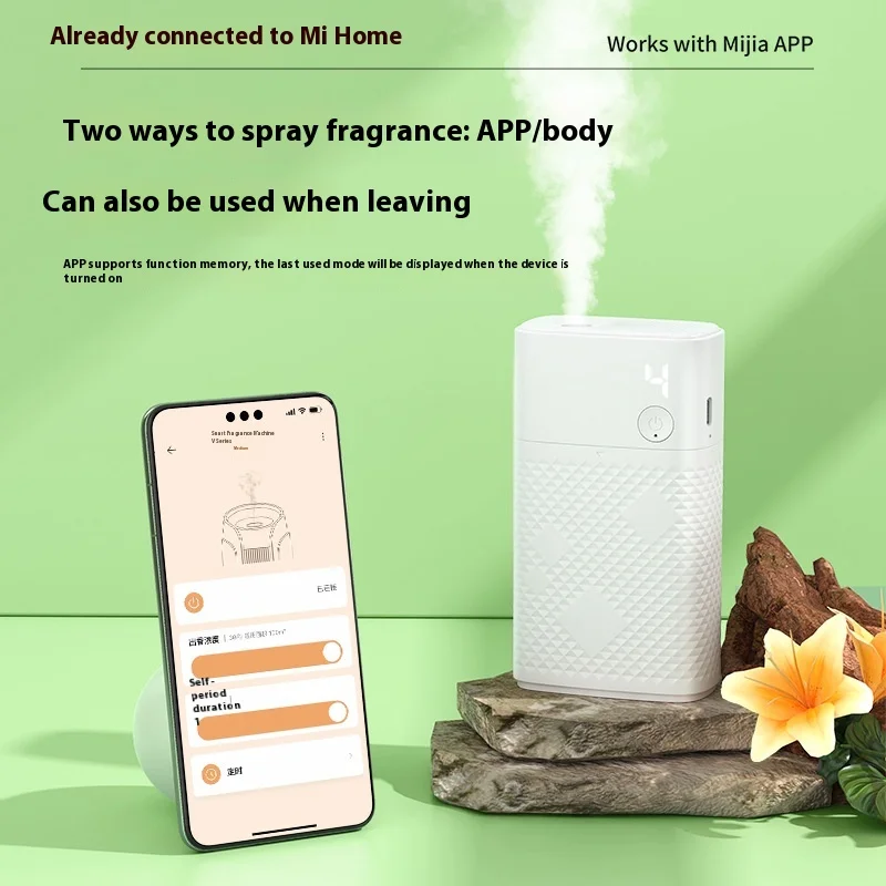 Connected to MIJIA Smart Aroma Diffuser Automatic Fragrance Spray Fragrance