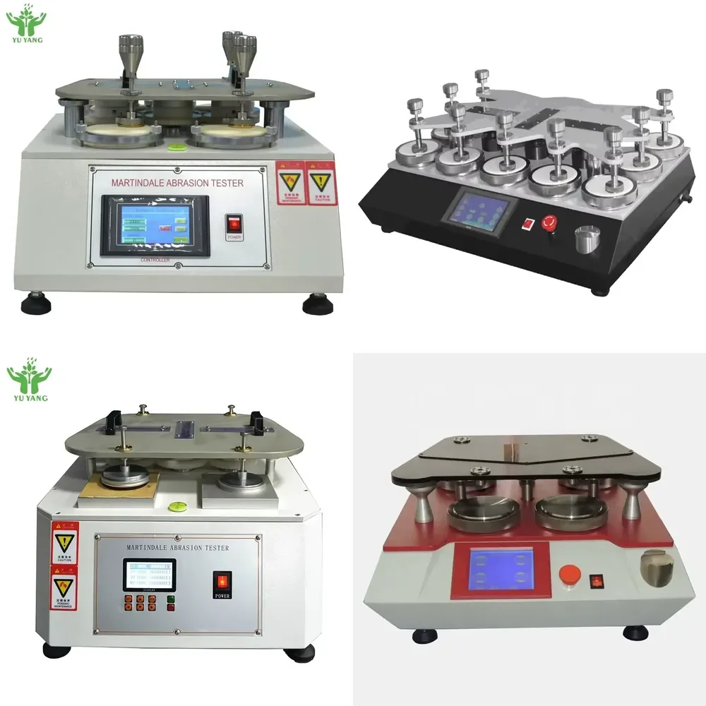 

2026 Hot Item ISO 12947-2 Martindale Abrasion and Pilling Tester for Textile Resistance Testing Machine