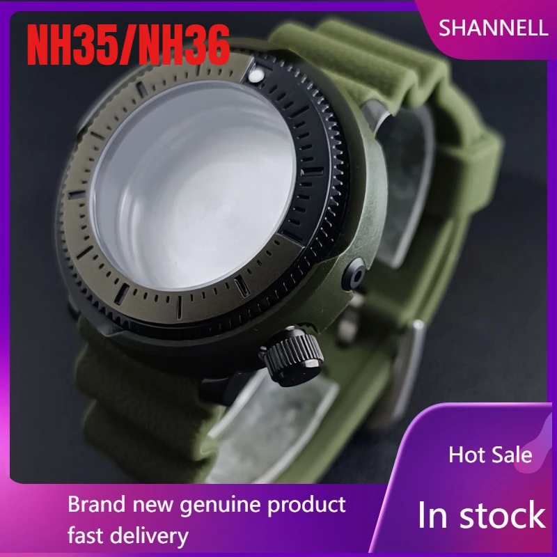 

46mm Monster Case Modification Accessories Suitable for NH35/NH36 Movement Ears Width 22mm