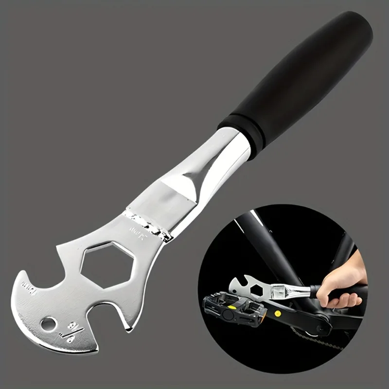 1 Pc Fahrrad Pedal Schlüssel Fahrrad Pedale Installieren Remover Spanner Multifunktionale Fahrrad Pedal Entfernung Werkzeug Fahrrad Reparatur Werkzeug