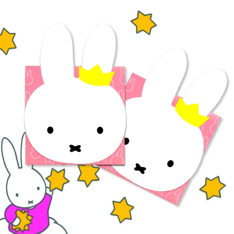 Miffy Kawaii Anime Cartoon Rabbit Li Shi Feng Cute Children Creativity New Year Party Wedding Pink Creativity Red Envelope