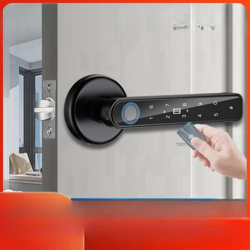 

Cross-border automatic door lock, all Bluetooth swipe card fingerprint lock, indoor room door, office password, apartment smart