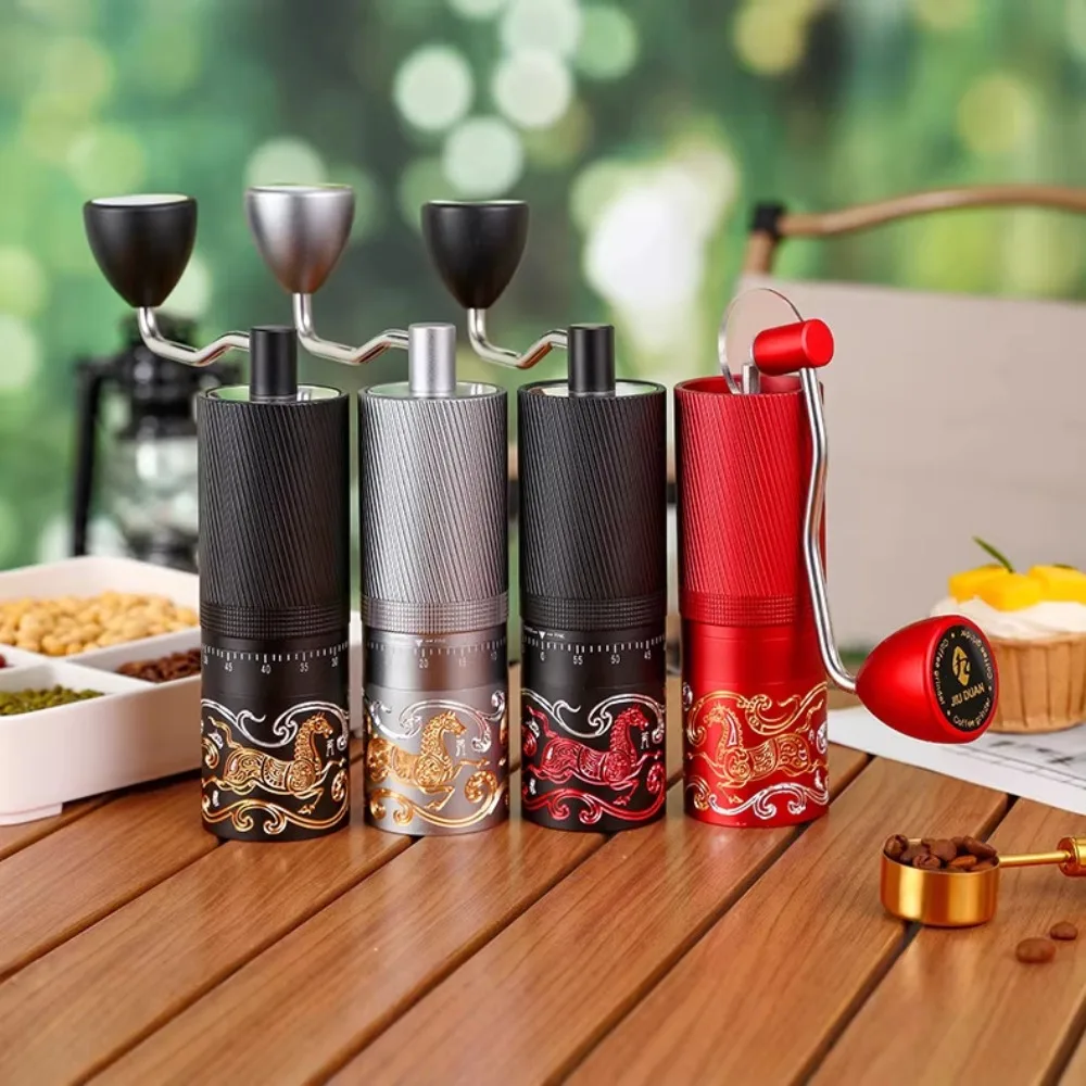 Hand Coffee Grinder External Adjust Ghost Conical Burr Luxury Design for Espresso Pour Over Drip Coffee