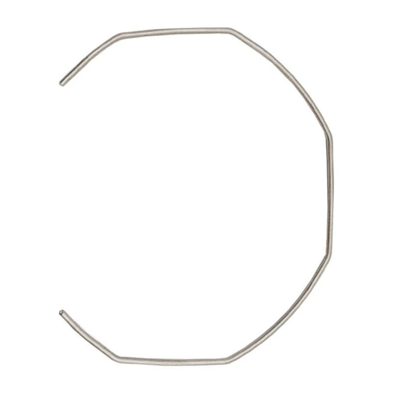 96gf Pratico Macchina da caffè Muova ritegno Clip Texture in acciaio inossidabile Portafilter Anelli fissaggio Easy