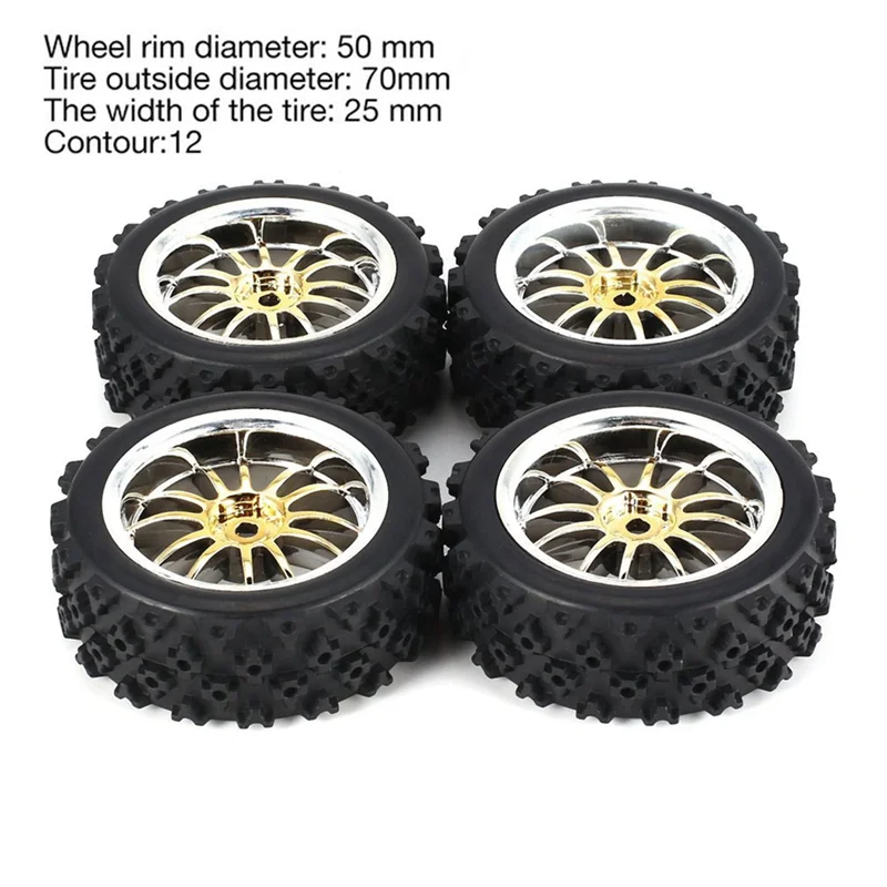 1/10 RCレーシングカータイヤ、オンロードツーリングドリフトカータイヤホイール、タミヤTT01 TT02 TA06 XV-01 PTG-2 HPI京商HSP用