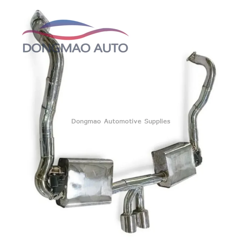 Suitable for Porsche Boxster/Cayman (981) 2.7 2012-2016 stainless steel exhaust pipe high-performance mid section exhaust pipe w