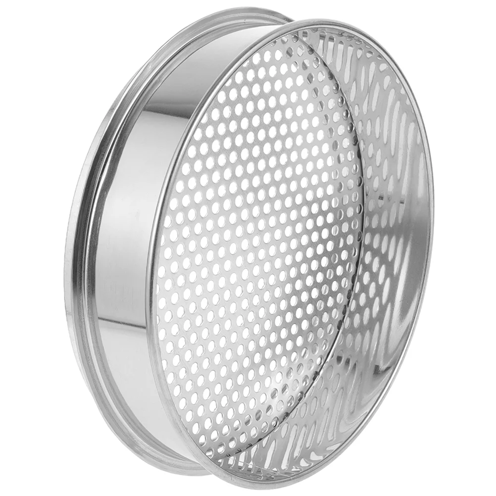 

Grading Sieve Stainless Steel for Soil Home Mesh Sifting Tool Beans Food Sifter Kitchen Supply Pearl