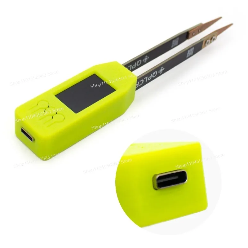 LCR Digital Bridge Tweezers - Handheld 3-in-1 Capacitance/Resistance/Inductance Tester for DIY