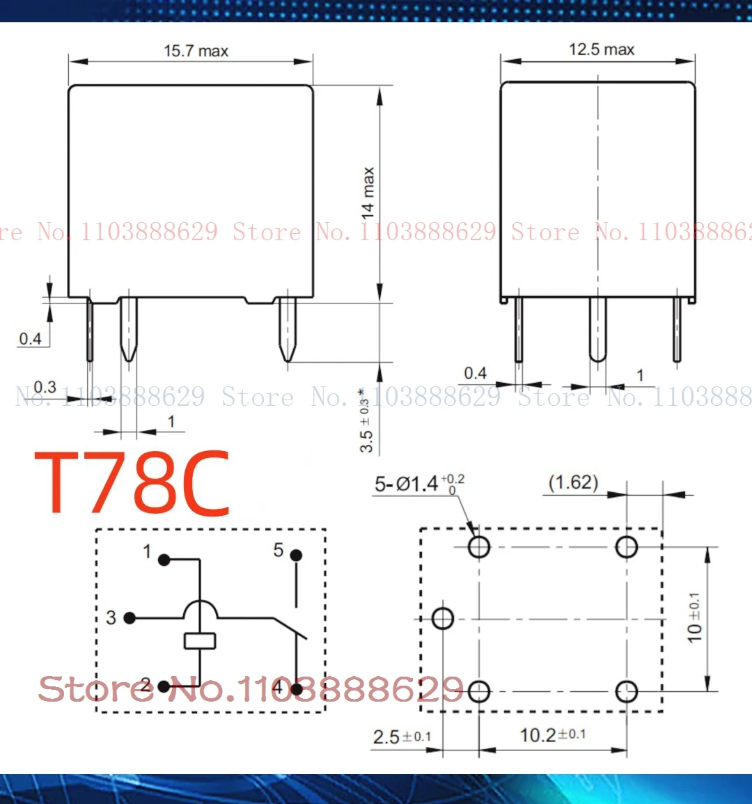 JJM1-12V AJJM131 T78C-12V 5 20A