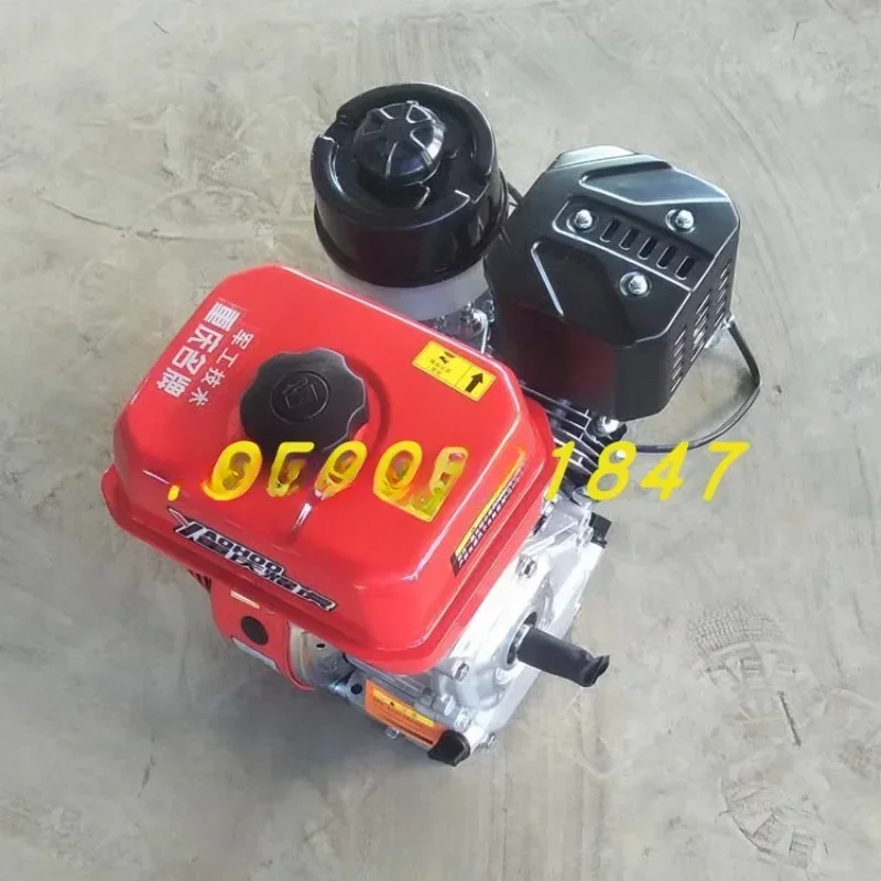 Single cylinder four stroke small gasoline engine 7.5 horsepower 170F engine micro tiller snow removal machine