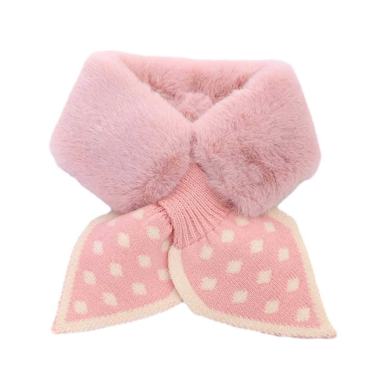 Women Winter Scarf Wrap Plush Thick Soft Cozy Neck Warmer Breathable Warm Shoulder Cover Windproof Outdoor Ski Hiking Climbing