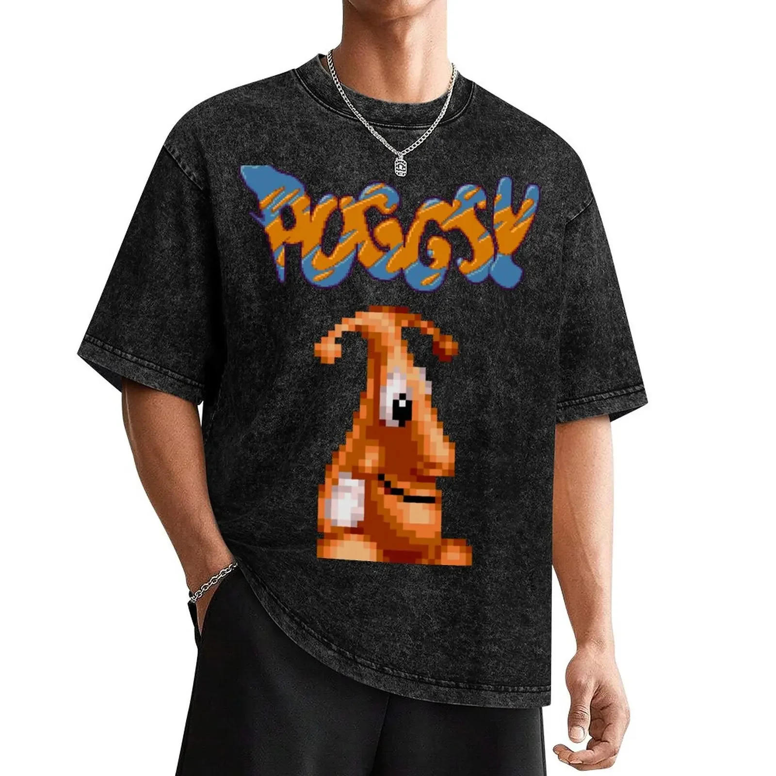 Puggsy 16 BIT T-Shirt man clothes vintage t shirts graphic t shirt vintage t shirts men