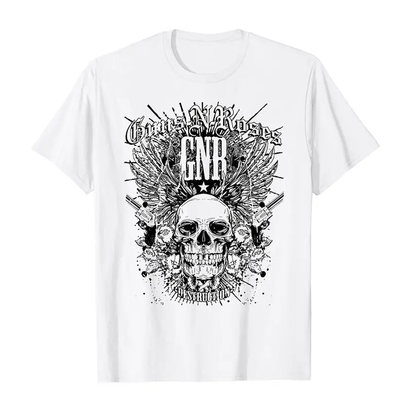 

Футболка с принтом в стиле рок-панк, американская уличная мужская летняя свободная и удобная трендовая футболка с короткими рукавами для мужчин и женщин