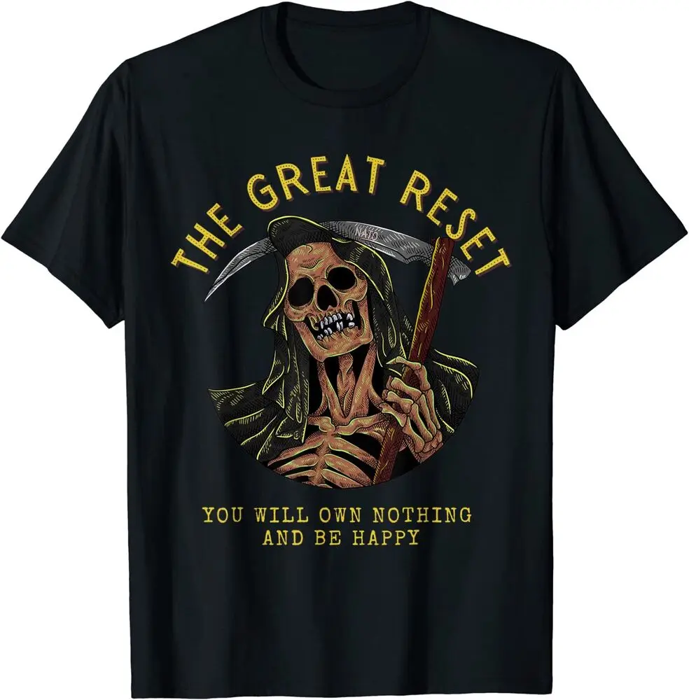 The Great Reset Ministry of Truth T-Shirt  Tees Y2K tops Unisex Summer Short Sleeve