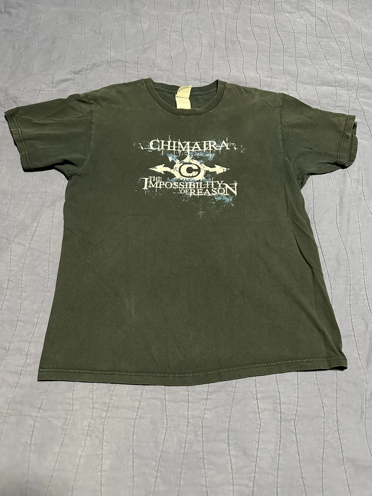 Chimaira Vintage 2003 Concert Tshirt  Nu Metal Band  Large  Black  Rare