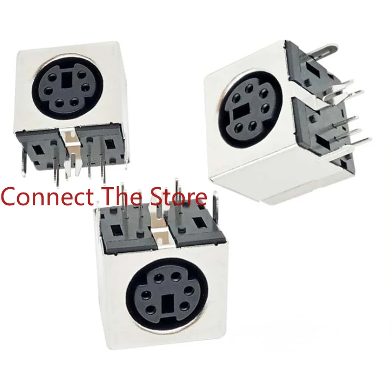 9PCS Supply MINI DIN4P Socket S Terminal 4P All-inclusive Female Block MDD4P   MDC4P Computer  PS2 