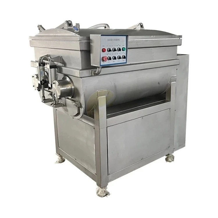Commercial Vacuum Stainless Steel Automatic Meat Stuffing Mixer for Sale