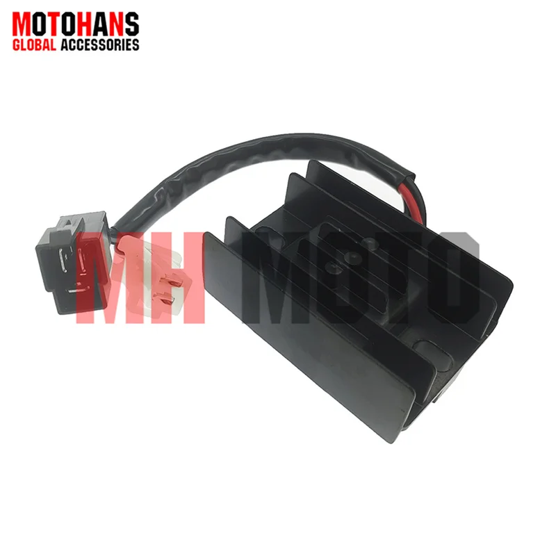 VOLTAGE REGULATOR RECTIFIER 3 MALE + 2 FEMALE PLUG FOR SUZUKI GN125 GN125H GS125 EN125 GXT200 AN125 - view 2