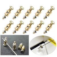 20/40pcs/lot RC Airplane Pushrod Linkage Stopper Servo Connectors Adjustable Easy Diameter 1.5mm Adjuster For Rc Helicopter