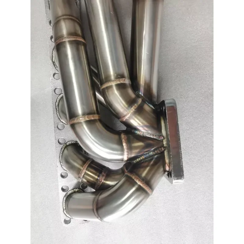 2026 3.0mm Thickness SS304 UNILITE Brushed T3/T4 Turbo Manifold for B E30 E34 24V M50/M52/S50/S52
