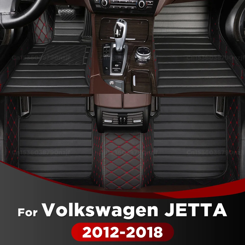 

Для VW Volkswagen JETTA 2012-2018 17 16 15 4 3 автомобильные коврики на заказ, автомобильные подушечки для ног, автомобильный ковер, аксессуары для интерьера