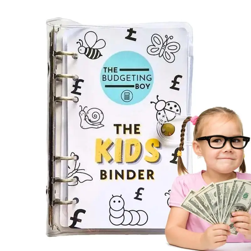 Бюджетная книга с животным узором, папка для экономии, бюджетный лист расходов, бюджетная книга, A6, конверт, папка для вызова для составления бюджета