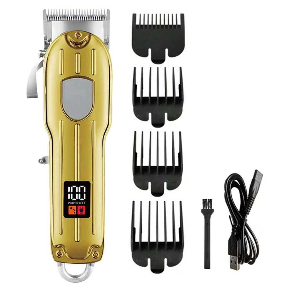 Professional T-Blade Trimmer for Men - USB Powered Clippers, Perfect for Post-Workout Trims & Active Guys’ Grooming