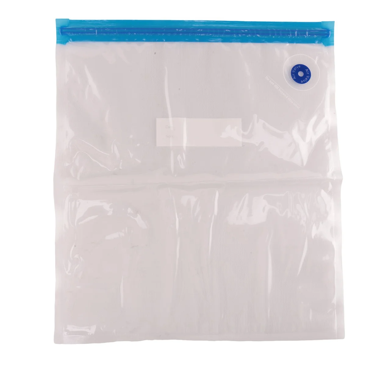 Sacchetti riutilizzabili con cerniera per conservazione degli alimenti sottovuoto da 5 pezzi per pompa sigillatrice sottovuoto elettrica portatile, 30 x 34 cm