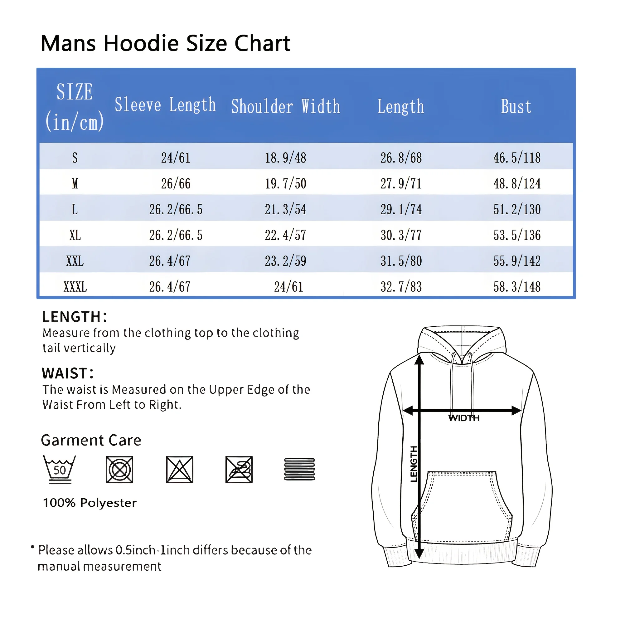 Classic Black Pullover Hoodie with Kangaroo Pocket, Made from A-Grade Material, Perfect for Game Day and Casual Wear for Both Men and Women This Urban Fashion Item Offers a Sense of Edgy Aesthetics and a Comfortable Fit, Making It Perfect for Fashion Enthusiasts. - view 6