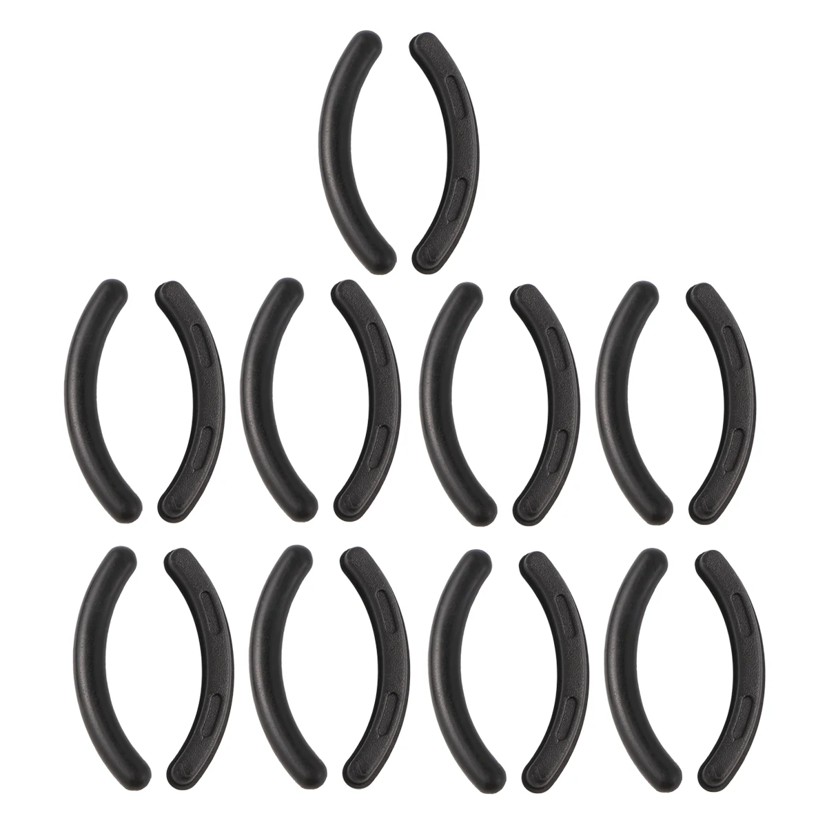 10 Stück Premium-Wimpernständer aus Silikon, flexible Wimpernlifting-Stäbe für natürliche falsche Wimpernlift, Schönheitswerkzeuge für den täglichen Gebrauch