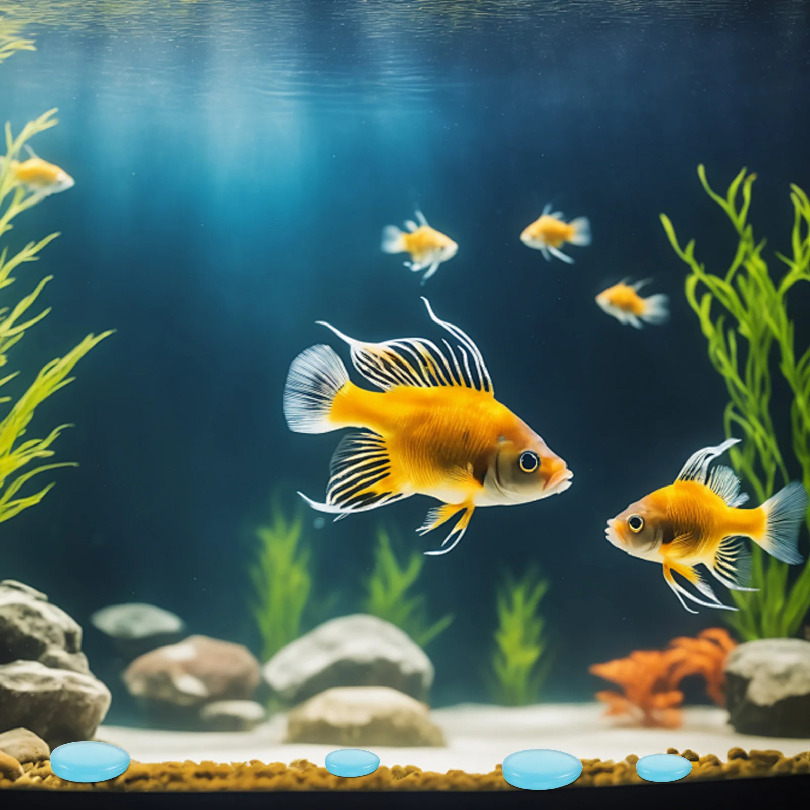 

400pcs Luminous Landscaping Gravel 20-30Mm Glow In The Dark Pebbles For Garden Pathway Walkway Driveway Fish Tank Decor Resin